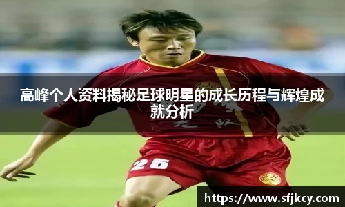高峰个人资料揭秘足球明星的成长历程与辉煌成就分析